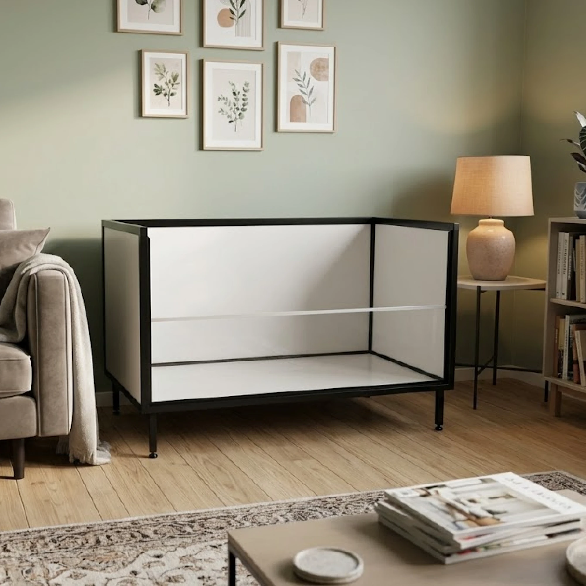 TREND LINE Marsvin-bur XL 124 x 75 cm